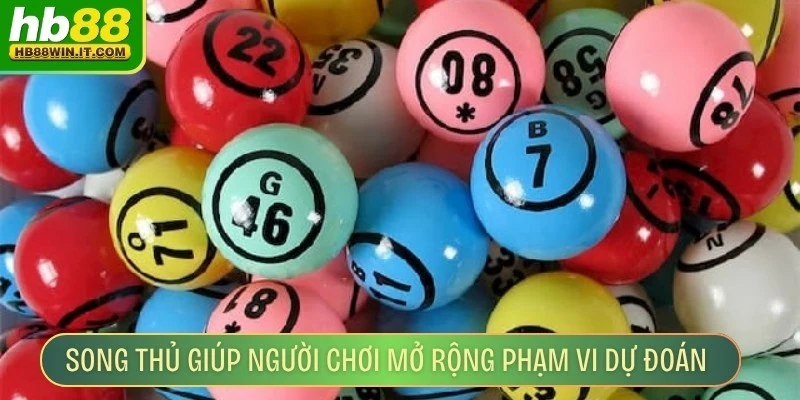 Song Thủ Trúng To - Bí Quyết Đánh Giúp Đề Thủ Thắng Lớn Song thủ giúp người chơi mở rộng phạm vi dự đoán, trúng lớn hơn